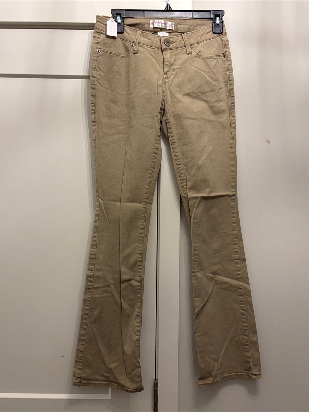 No Boundaries kids Tan Flare Jeans